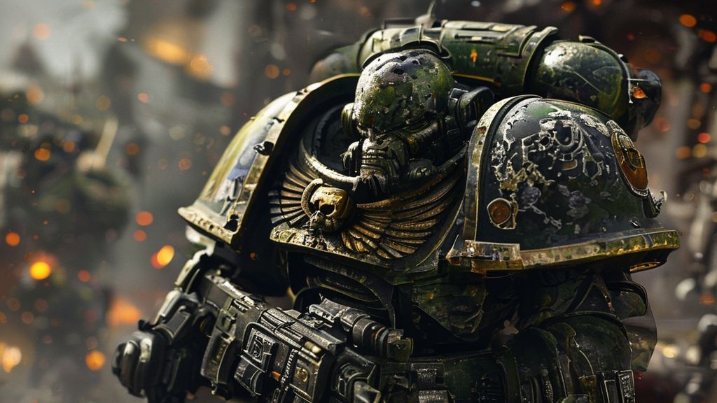 《战锤40K：战争黎明4》绿皮战役首曝：血鸦战团遭遇灭顶之灾