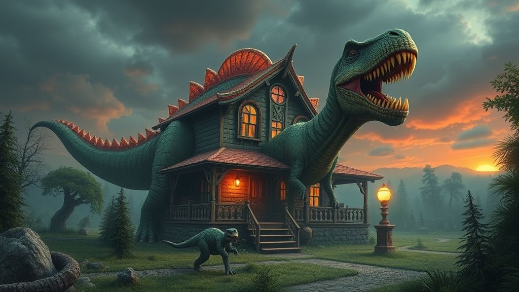 《诡异红脖恐龙宅邸1：重爪归来》：不存在的游戏终获'重制'