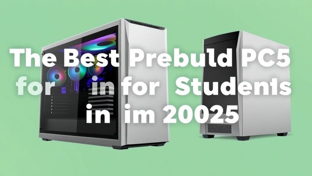 学生党台式机选购指南：性能与预算的完美平衡